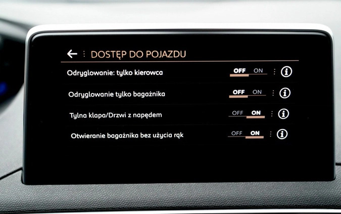 Peugeot 5008 cena 104700 przebieg: 127839, rok produkcji 2019 z Otmuchów małe 781